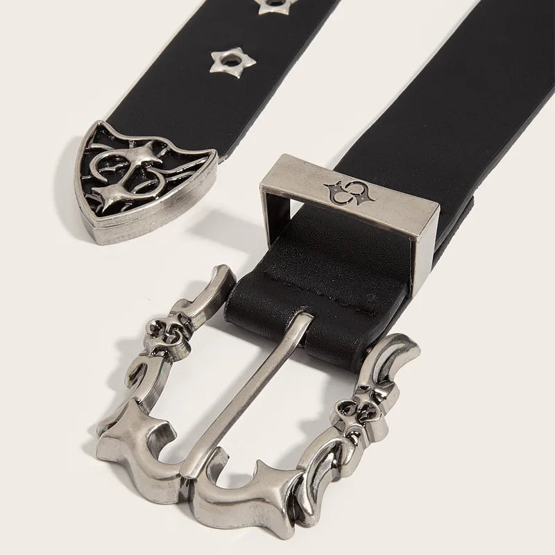 Starry Eye Studded Buckle belt