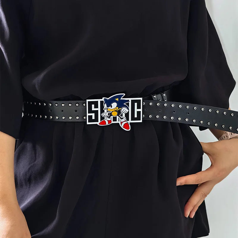 Hedgehog Retro Buckle Belt