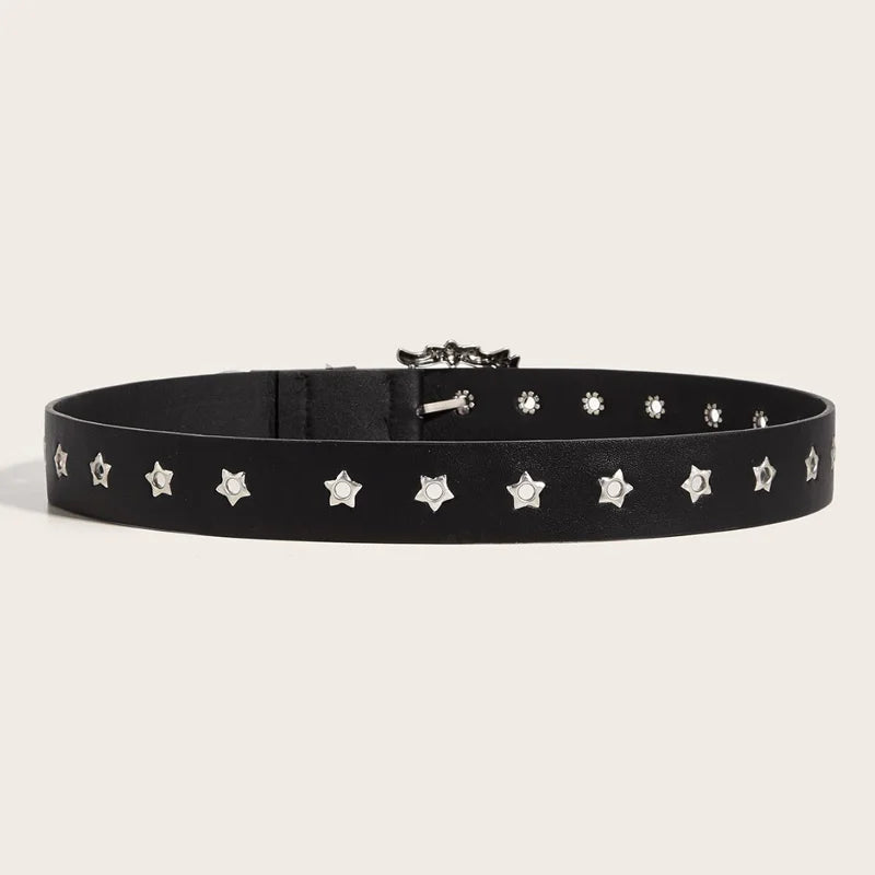 Starry Eye Studded Buckle belt