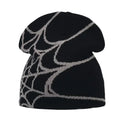 Grey Webbed Spider Beanie