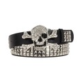 Frosty Skull Buckle Belt